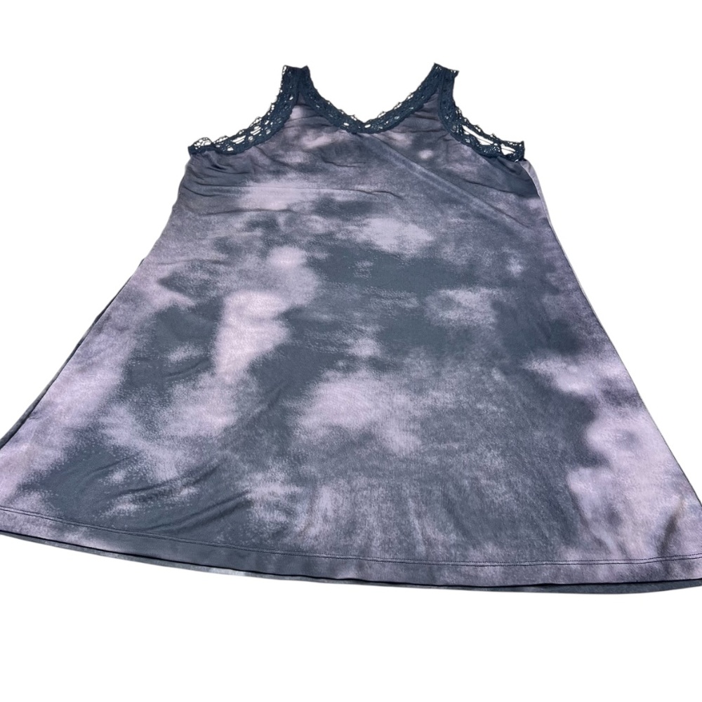 Stars Wars Lace Trimmed V Neck Sleeveless Nightgown - Picture 4 of 14